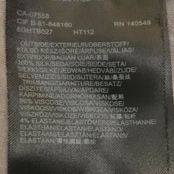 Mexx Silk Chain Mail Babe Print Sleeveless Blouse - Picture 9 of 13